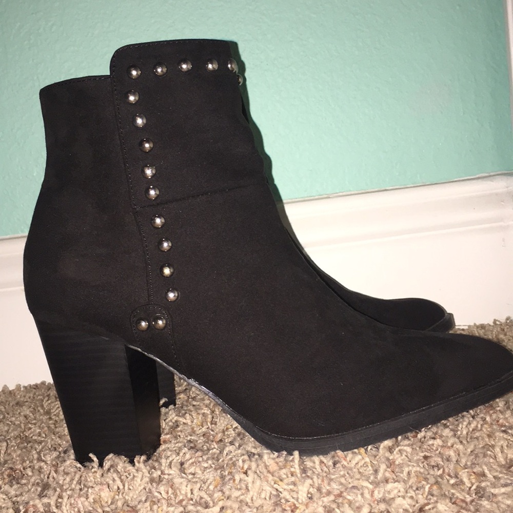 Lulu’s Black Ankle Boots